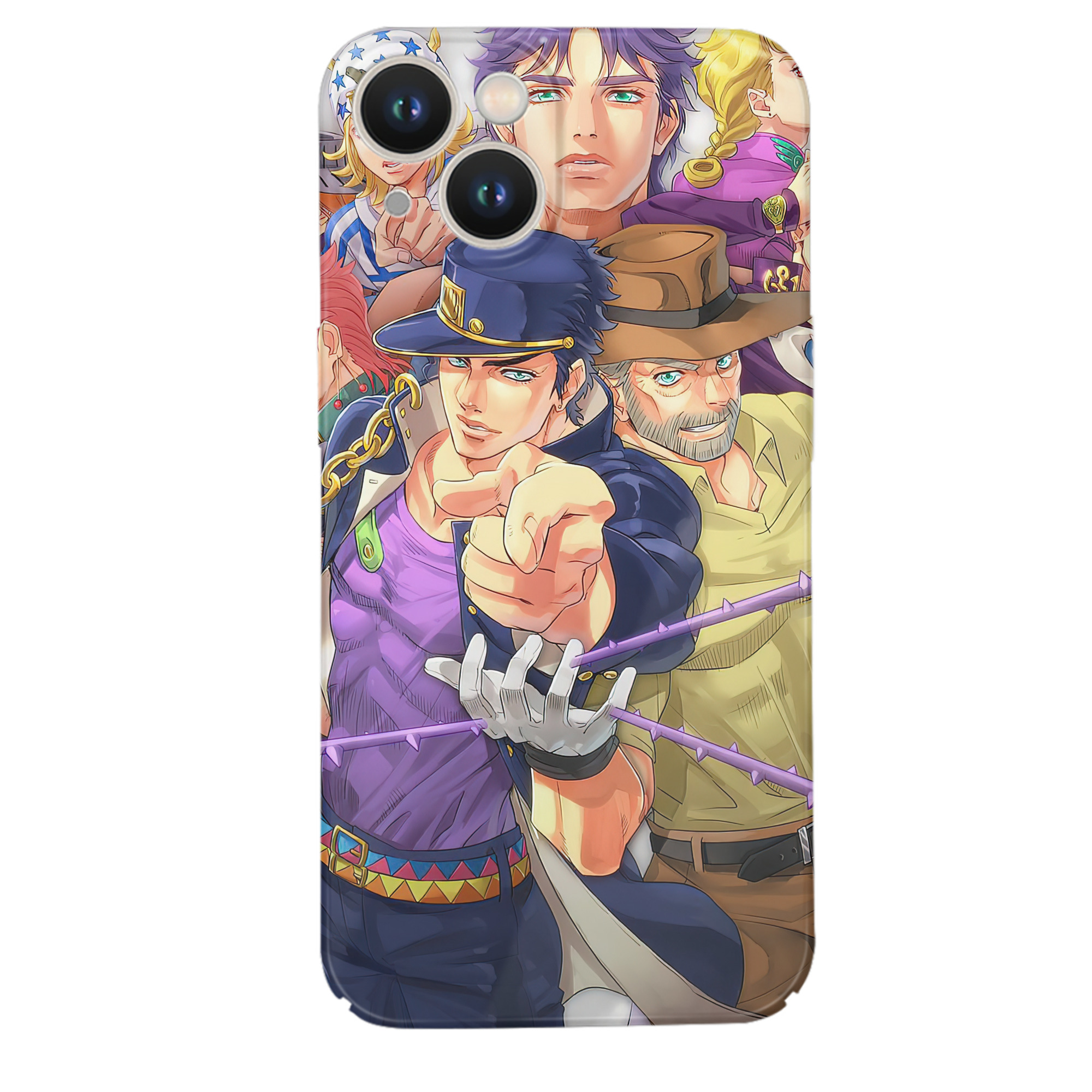 （画像用） ジョジョの奇妙な冒険 JoJo's Bizarre Adventure 【iPhone 14シリーズ対応】ハードケース